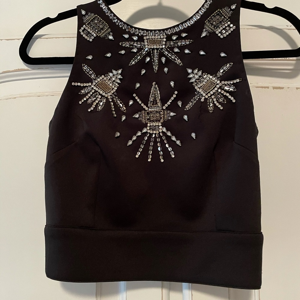 Nicole Miller Crop Top